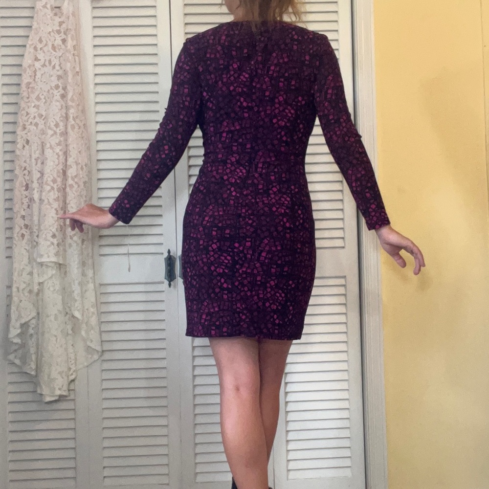 Chaps Faux Wrap Business Casual or Cocktail Dress Size MP - Picture 8 of 17